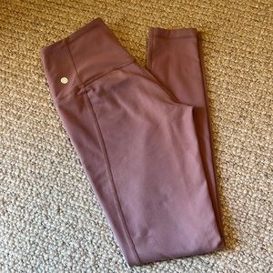 Zella High Waisted Live In Leggings Size:XS Color:Mauve